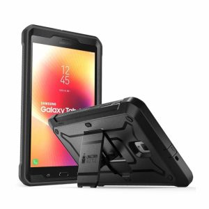 Galaxy | Galaxy Tab A 8.0 inch (2017) Unicorn Beetle Pro Rugged Case with Screen Protector and Kickstand-Black Galaxy Black