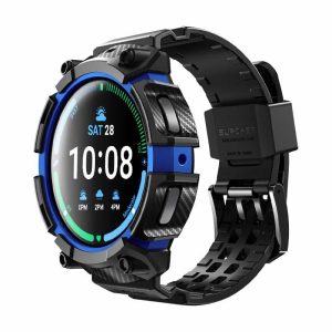 Galaxy | Galaxy Watch5 Pro 45mm Unicorn Beetle PRO Wristband Case-Black Blue Galaxy Black Blue