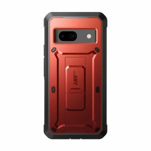 Google | Google Pixel 7 Unicorn Beetle PRO Rugged Holster Case-Metallic Red Google Google