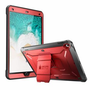 IPad | iPad Pro 10.5 inch (2017) Unicorn Beetle Rugged Case with Screen Protector-Metallic Red 10.5" IPad