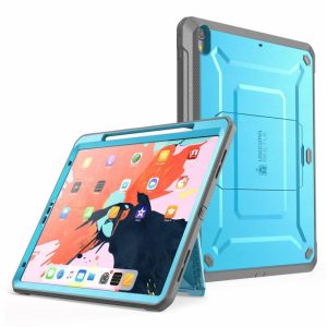 IPad | iPad Pro 12.9 inch (2018) Unicorn Beetle Pro Full Body Case (Apple Pencil compatible)-Blue 12.9" Blue