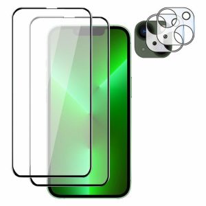 IPhone | 2.5D Tempered Glass Screen & Lens Protectors for iPhone 13 6.1 inch – Clear IPhone Clear