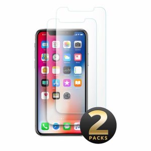 IPhone | 3D Glass Screen Protector for iPhone 5.8 inch 2017 and 2018 (2 Pack) -Clear IPhone IPhone