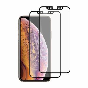 IPhone | 3D Glass Screen Protector for iPhone 6.5 inch 2018 and 2019 (2 Pack) -Clear IPhone Clear