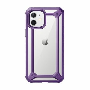 IPhone | iPhone 12 6.1 inch Unicorn Beetle Exo Clear Case-Purple IPhone IPhone