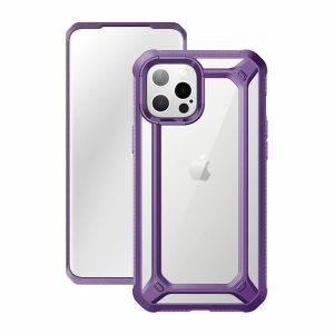 IPhone | iPhone 12 Pro 6.1 inch Unicorn Beetle Exo with Screen Protector Clear Case-Purple IPhone IPhone