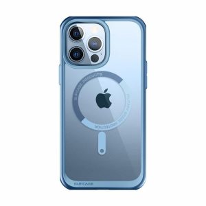 IPhone | iPhone 13 Pro 6.1 inch Unicorn Beetle MAG Slim Clear MagSafe Case-Blue IPhone Blue