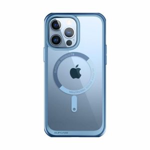 IPhone | iPhone 13 Pro Max 6.7 inch Unicorn Beetle MAG Slim Clear MagSafe Case-Blue IPhone Blue