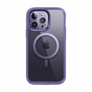 IPhone | iPhone 14 Pro 6.1 inch Unicorn Beetle EDGE MAG with Screen Protector Clear Case-Deep Purple IPhone Deep Purple