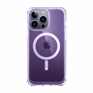 IPhone | iPhone 14 Pro Max 6.7 inch Unicorn Beetle MAG Slim Clear MagSafe Case-Purple Fog IPhone IPhone