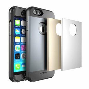 IPhone | iPhone 6 Plus / 6S Plus Water Resistant Full body Protective Case-Gray/Silver/Gold IPhone IPhone