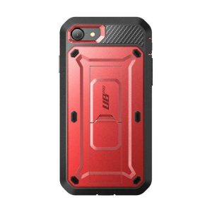 IPhone | iPhone SE Unicorn Beetle Pro Full-Body Case with Kickstand-Metallic Red IPhone IPhone