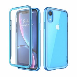 IPhone | iPhone XR Unicorn Beetle Electro Clear Case-Blue IPhone Blue