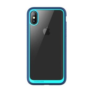 IPhone | iPhone XS Max Unicorn Beetle Style Slim Clear Case-Blue IPhone Blue