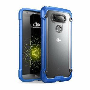 More | LG G5 Unicorn Beetle Hybrid Protective Bumper Case-Blue LG Blue