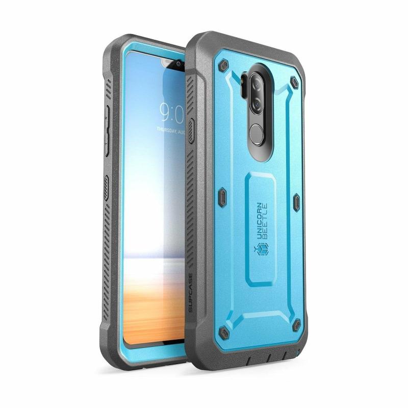 More | LG G7 ThinQ Unicorn Beetle Pro Rugged Holster Case-Blue LG Blue