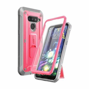 More | LG V50 ThinQ Unicorn Beetle Pro Full-Body Holster Case-Pink LG More