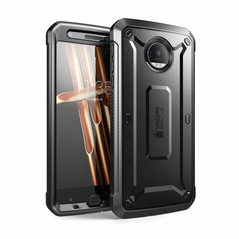 More | Moto Z Unicorn Beetle Pro Holster Case-Black More More