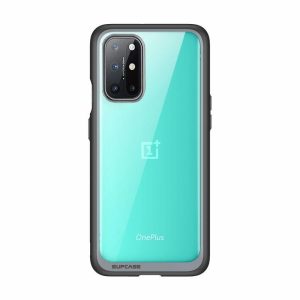 OnePlus | OnePlus 8T Unicorn Beetle Style Clear Bumper Case-Black OnePlus Black