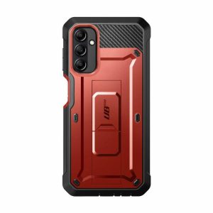 Samsung | Galaxy A14 Unicorn Beetle Pro Rugged Holster Case-Metallic Red Galaxy A Metallic Red