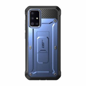 Samsung | Galaxy A51 5G Unicorn Beetle Pro Rugged Case-Metallic Blue Galaxy A Samsung