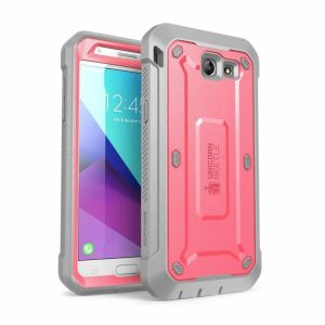 Samsung | Galaxy J7 (2017) Unicorn Beetle Pro Full Body Rugged Holster Case-Pink Galaxy J Pink