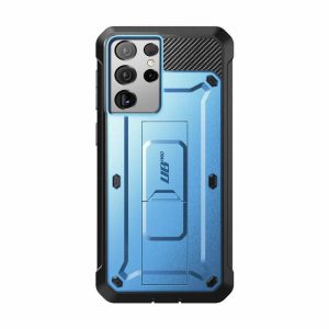 Samsung | Galaxy S21 Ultra Unicorn Beetle Pro Rugged Case-Metallic Blue Phone Cases Metallic Blue