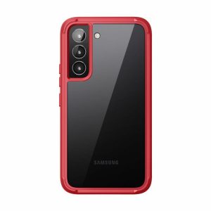 Samsung | Galaxy S22 Plus Unicorn Beetle EDGE XT Bumper Case-Metallic Red Phone Cases Metallic Red