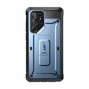 Samsung | Galaxy S22 Ultra Unicorn Beetle PRO Rugged Case-Metallic Blue Phone Cases Metallic Blue