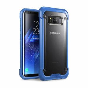 Samsung | Galaxy S8 Unicorn Beetle Hybrid Protective Bumper Case-Blue Phone Cases Samsung