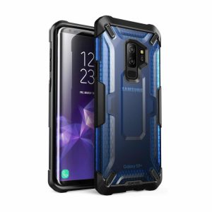 Samsung | Galaxy S9 Plus Unicorn Beetle Hybrid Clear Protective Case-Blue Phone Cases Samsung