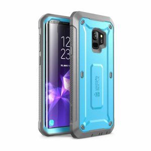 Samsung | Galaxy S9 Unicorn Beetle Pro Full Body Rugged Holster Case-Blue Phone Cases Blue