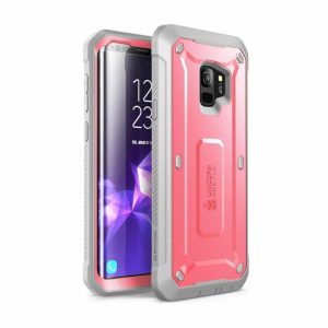 Samsung | Galaxy S9 Unicorn Beetle Pro Full Body Rugged Holster Case-Pink Phone Cases Pink