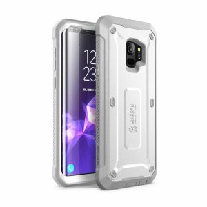 Samsung | Galaxy S9 Unicorn Beetle Pro Full Body Rugged Holster Case-White Phone Cases Samsung