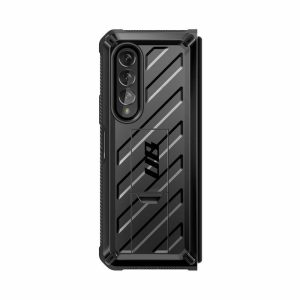 Samsung | Galaxy Z Fold3 Unicorn Beetle Kickstand Case with Screen Protector-Black Phone Cases Black