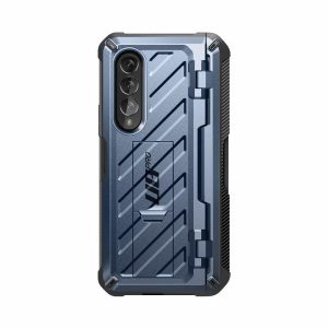 Samsung | Galaxy Z Fold3 Unicorn Beetle PRO Rugged Case with S-Pen Holder-Metallic Blue Phone Cases Metallic Blue