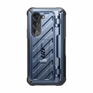 Samsung | Galaxy Z Fold5 Unicorn Beetle PRO Rugged Case with S-Pen Holder-Metallic Blue Phone Cases Metallic Blue