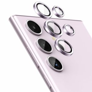 Samsung | Tempered Glass Camera Lens Protector for Galaxy S23 Ultra-Rose Gold Phone Cases Rose Gold