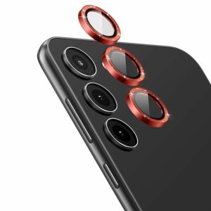 Samsung | Tempered Glass Camera Lens Protector for Galaxy S23/S23 Plus-Glimmer Red Phone Cases Red